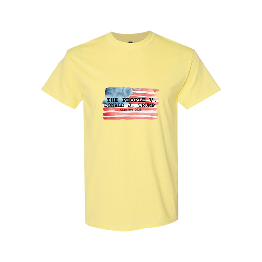 The People V. Donald J Trump - American Flag