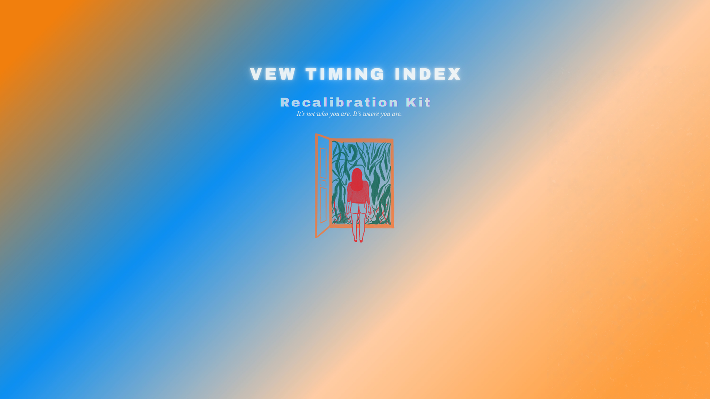 VEW Time Index Recalibration Kit (DIGITAL DOWNLOAD)